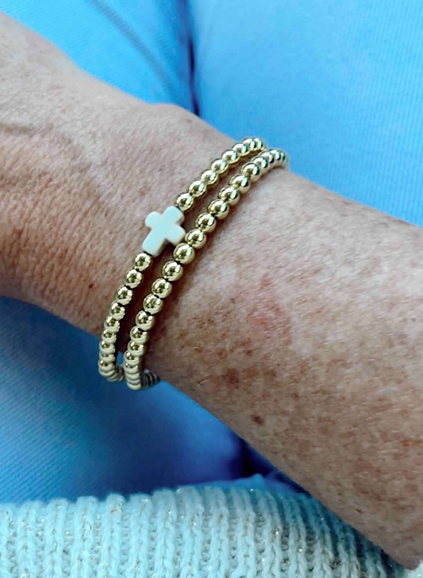“Never Alone” Bracelet Set
