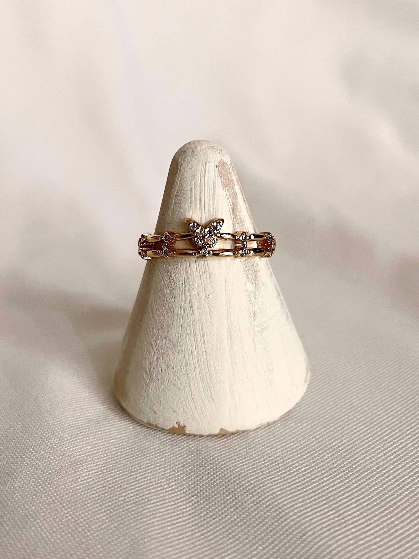 Butterfly Stackable Ring