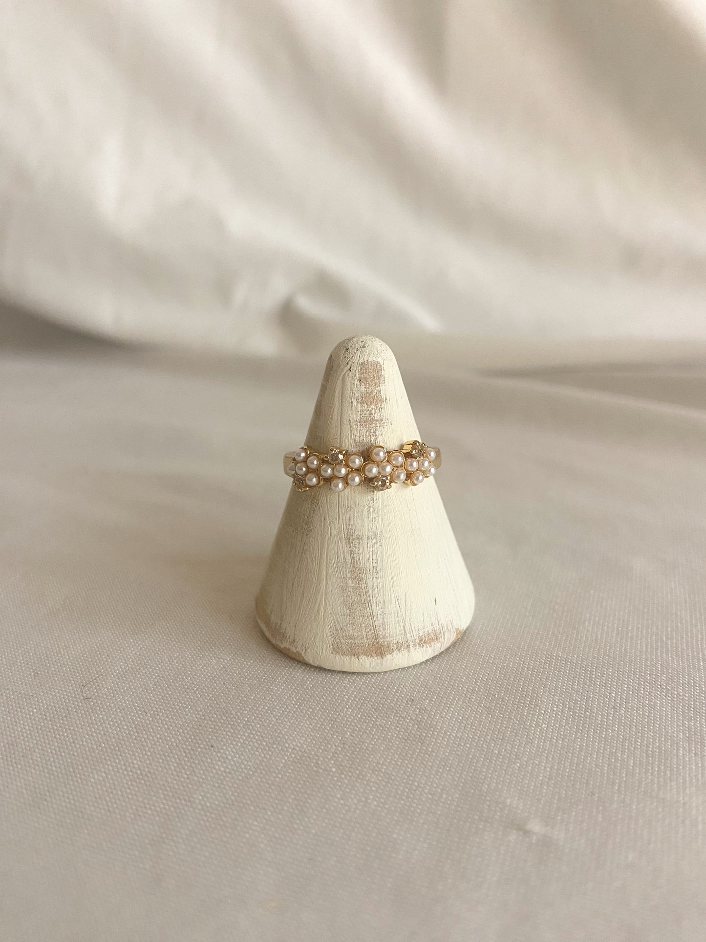 Pearl Blossom Ring