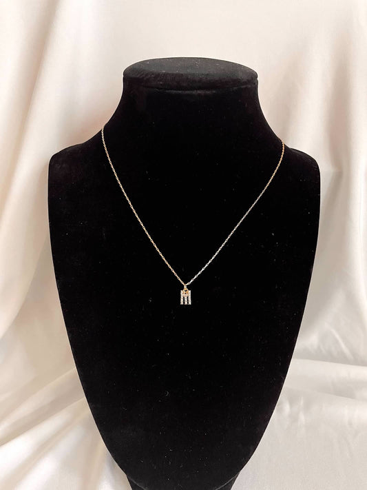 Dainty Initial Necklace