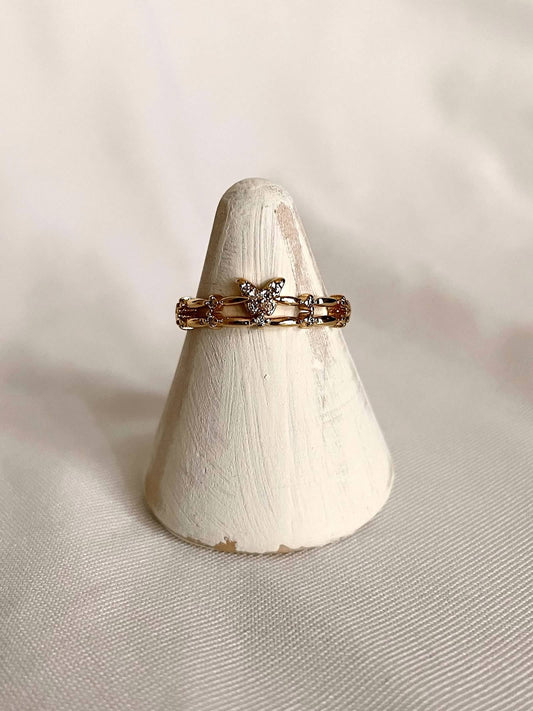 Butterfly Stackable Ring